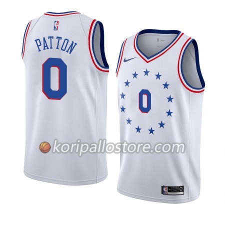 Philadelphia 76ers Justin Patton 0 2018-19 Nike Valkoinen Miesten Pelipaidat Swingman 
